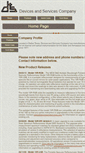 Mobile Screenshot of devicesandservices.com